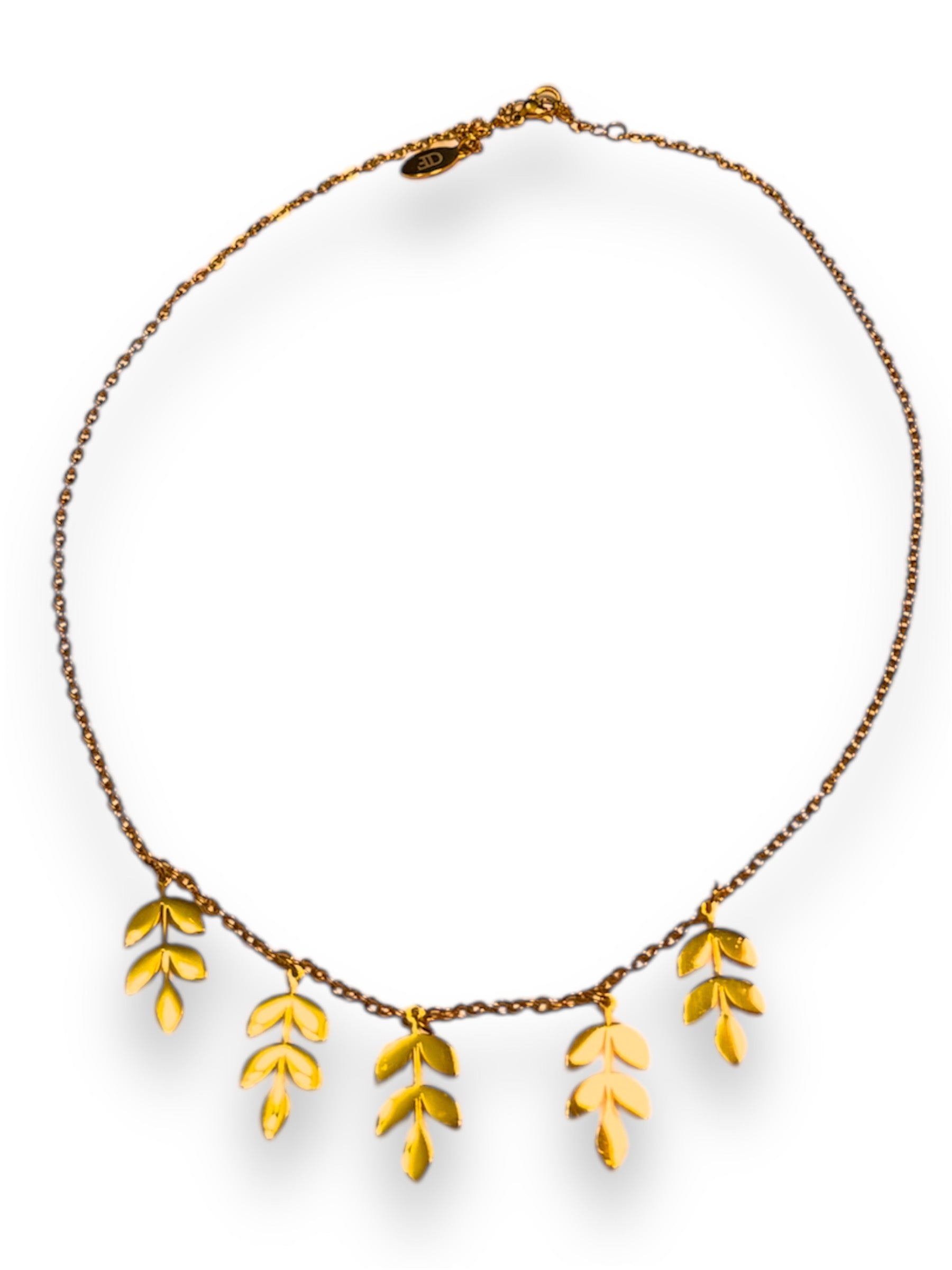 Leaf Lace Necklace