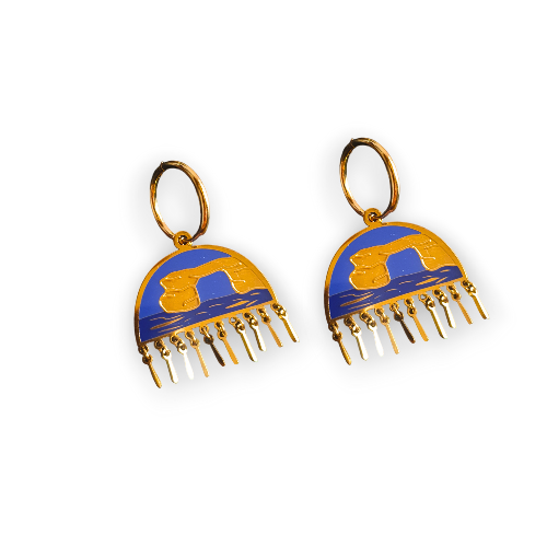 The Luxurious World of Gold Pendant Earrings