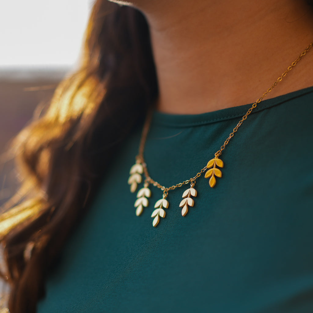 Leaf Lace Necklace