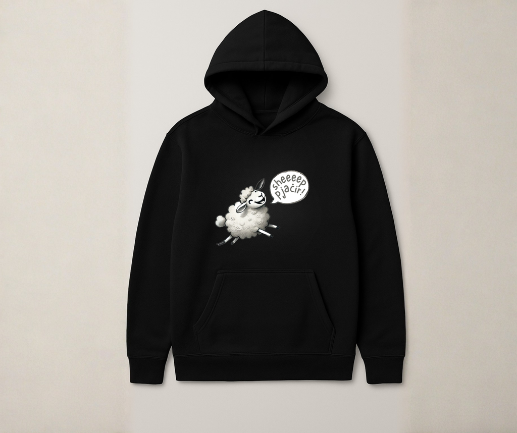 sheeep pjaċir! - hoodie