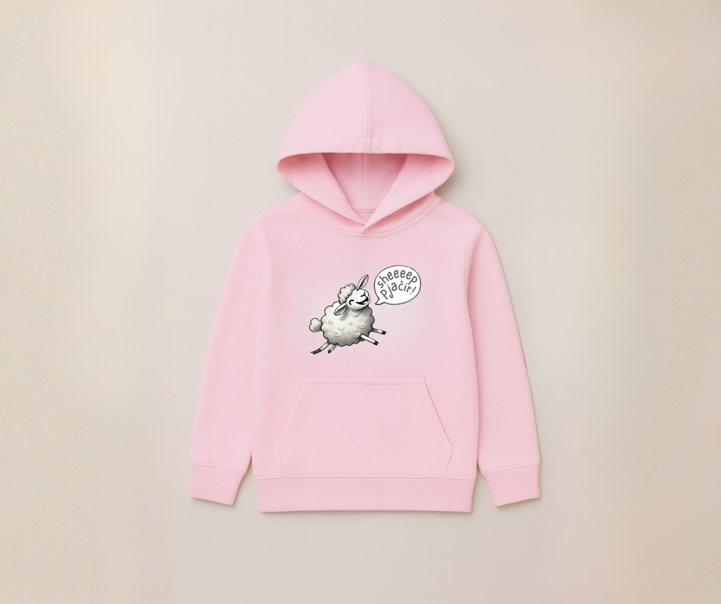 sheeep pjaċir- hoddie kids