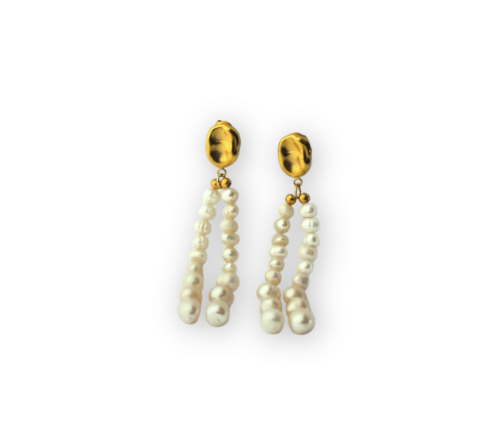 Earrings Drop Pearl