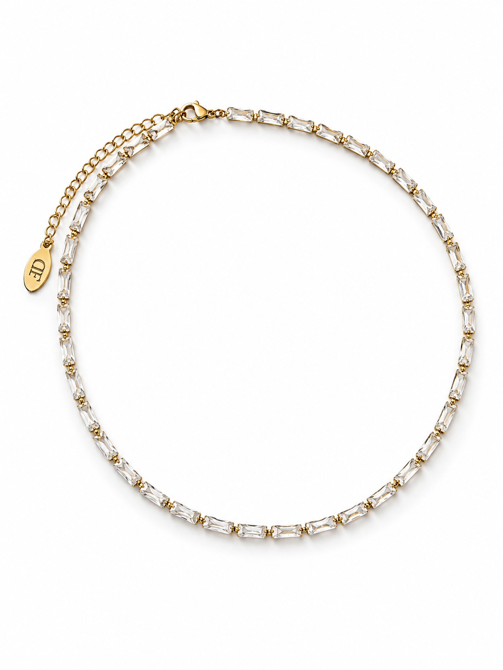 Crystal Tennis Necklace