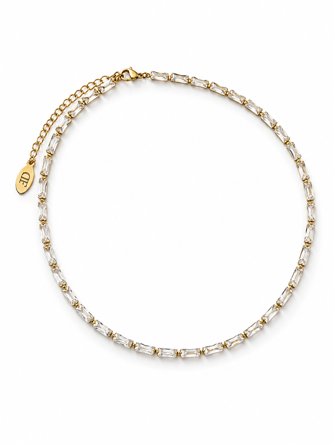 Crystal Tennis Necklace