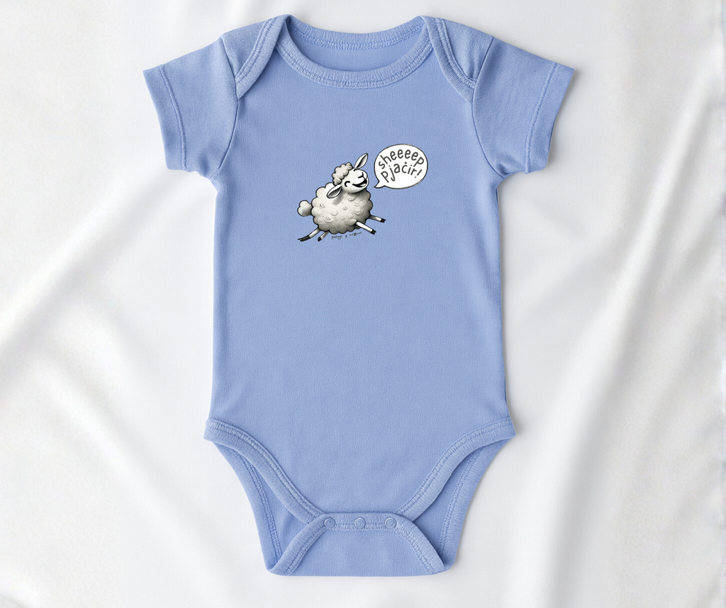 SHEEEEP PJAĊIR! Baby Bodysuit