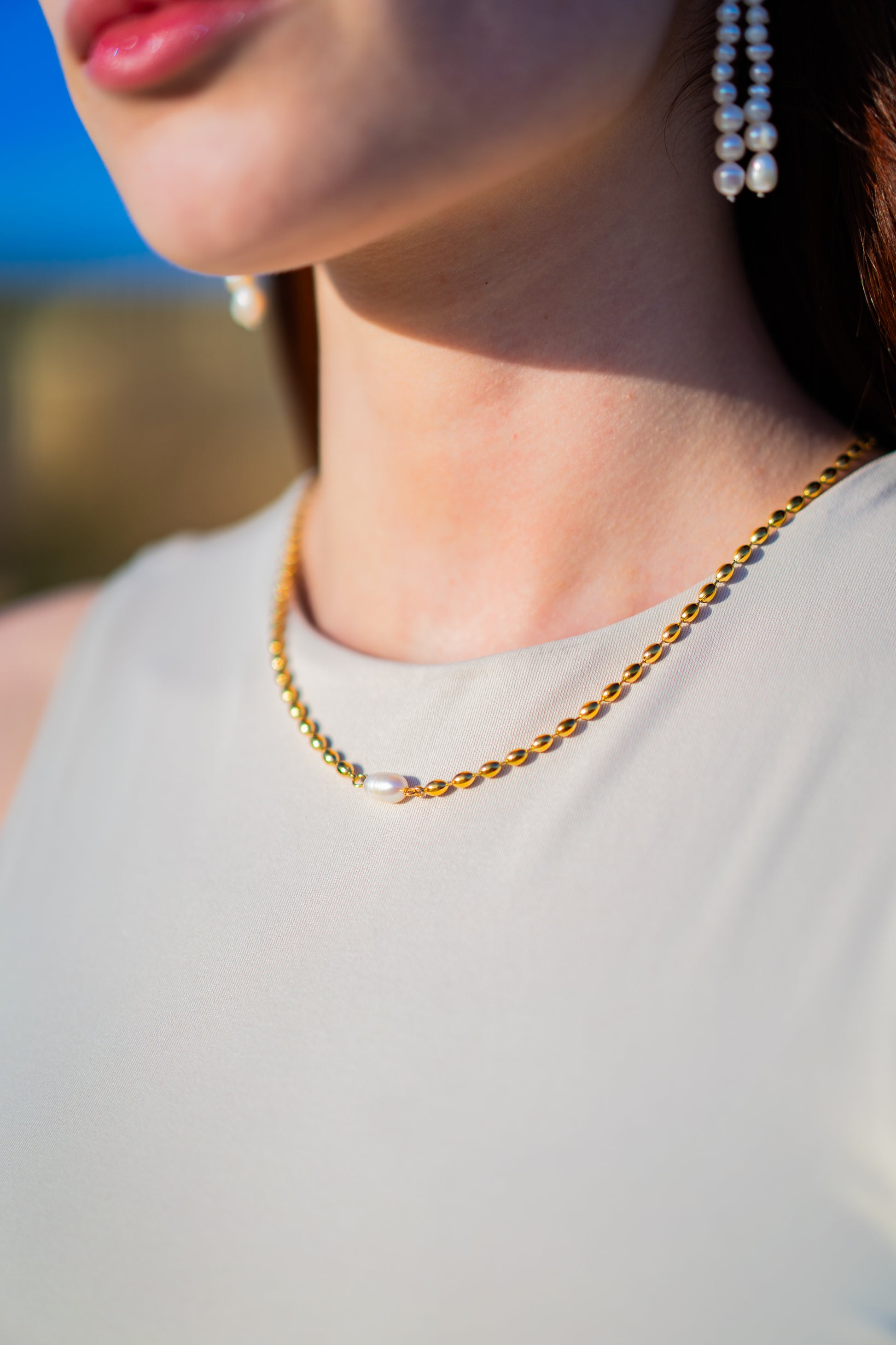 Pearl Chain Necklace