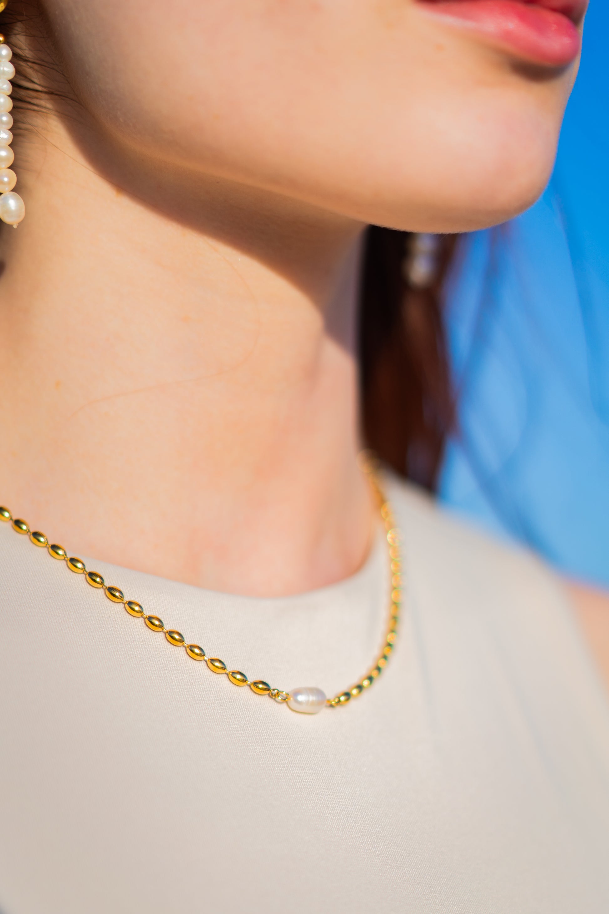 Pearl Chain Necklace