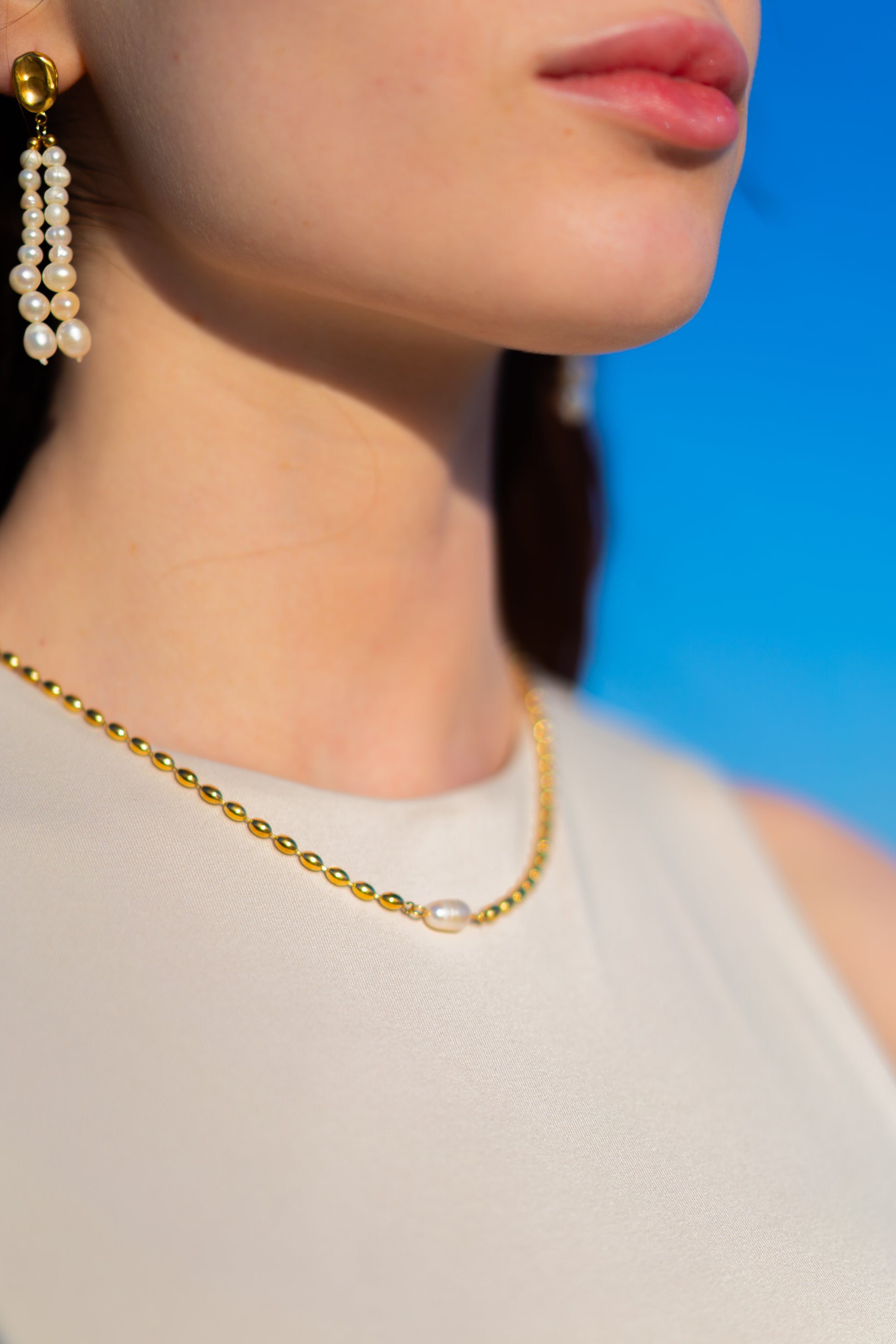 Pearl Chain Necklace