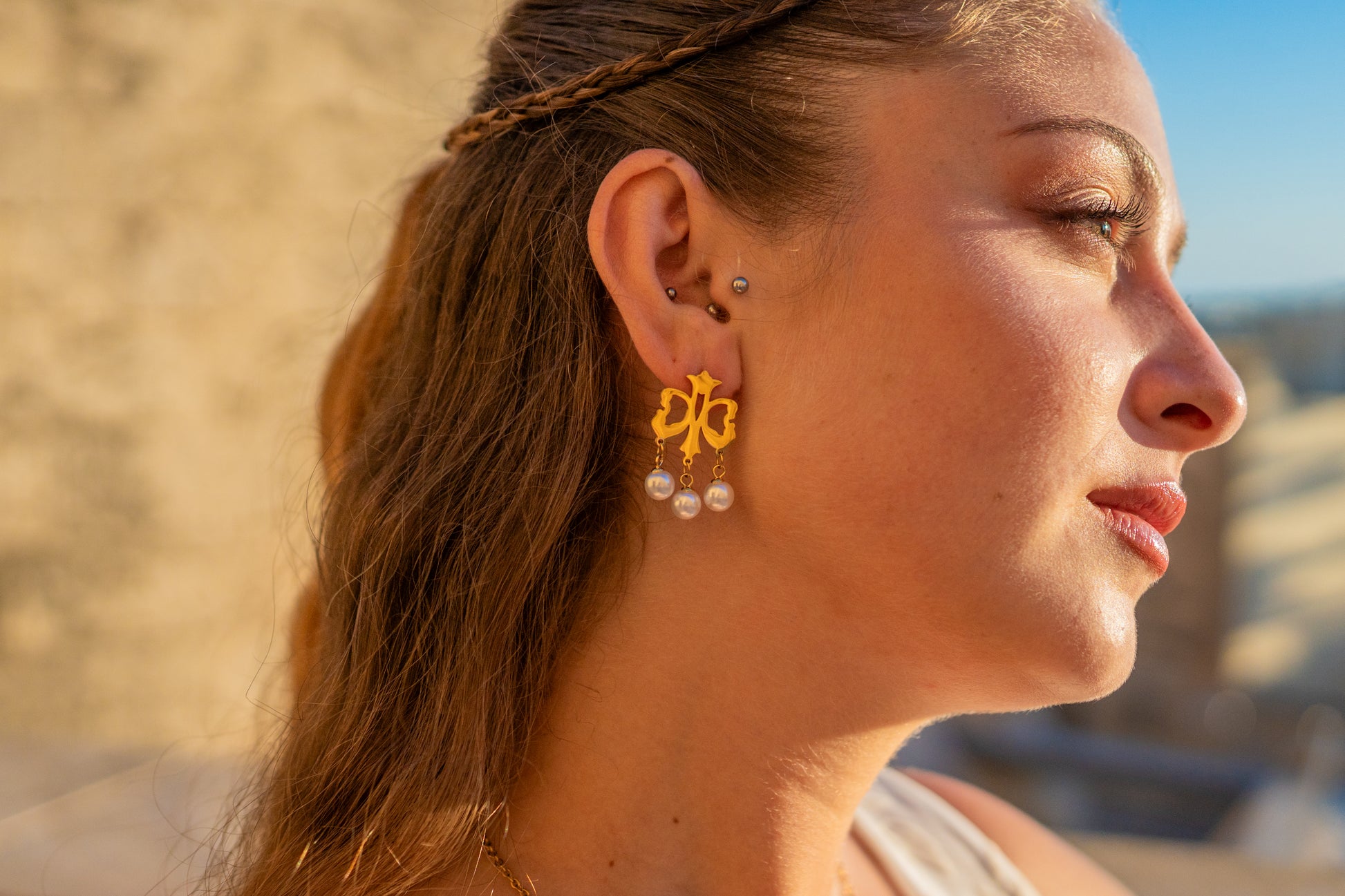 Santa Marija Pearl Earrings