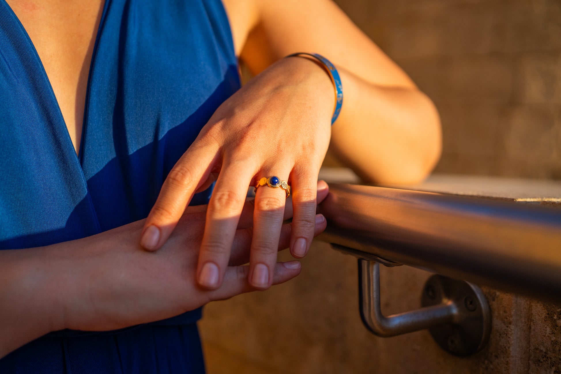 Marija Blue Stone ring