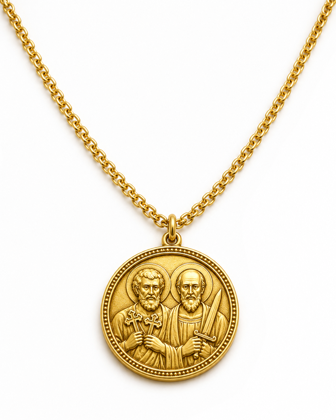 Pietru Pawl Pendant Necklace