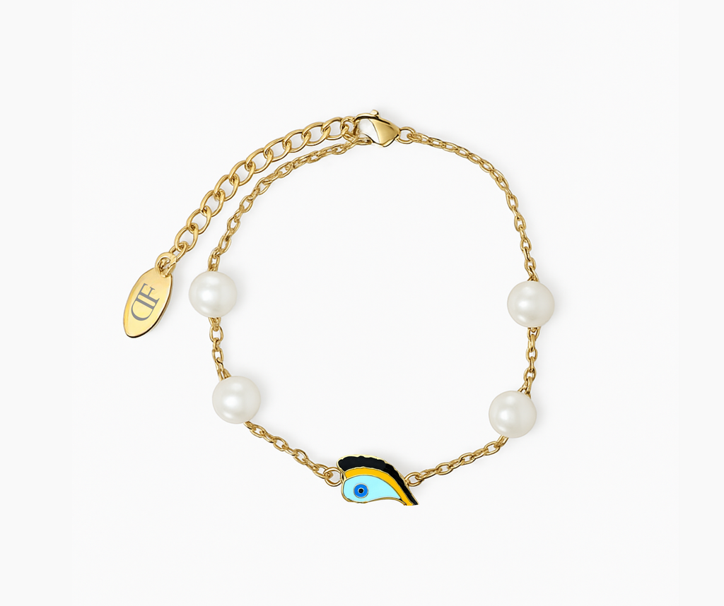 Eye Luzzu Pearl Bracelet