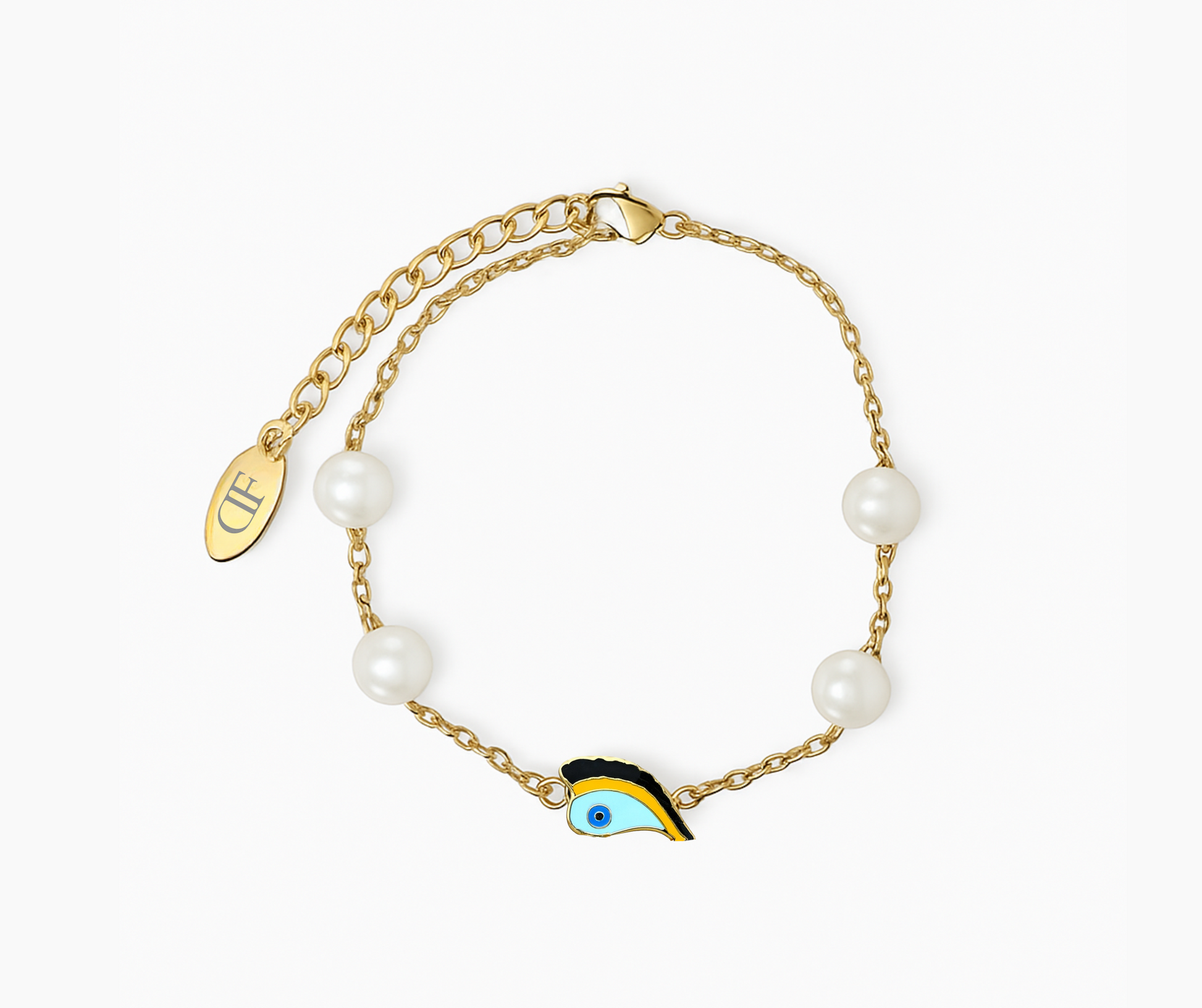 Eye Luzzu Pearl Bracelet