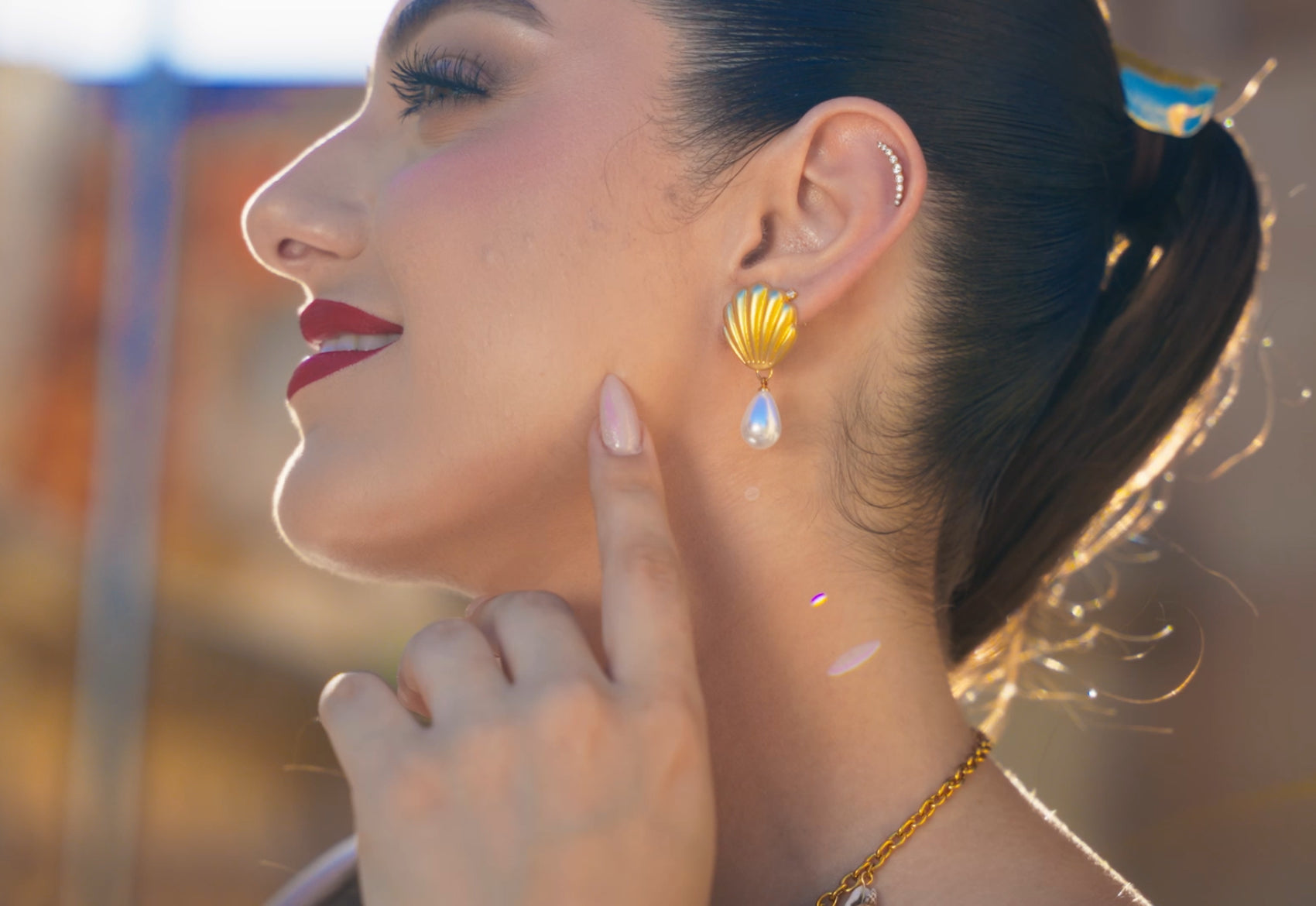 Shells Earring Pearl