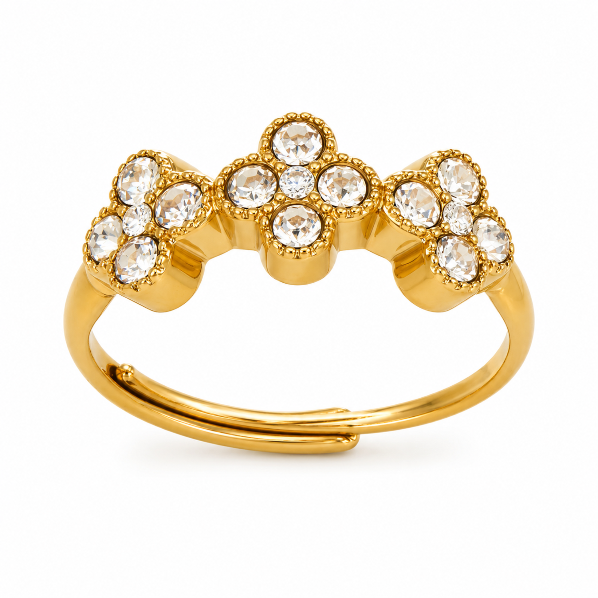 Tlellix tal-Għożża Abjad Ring