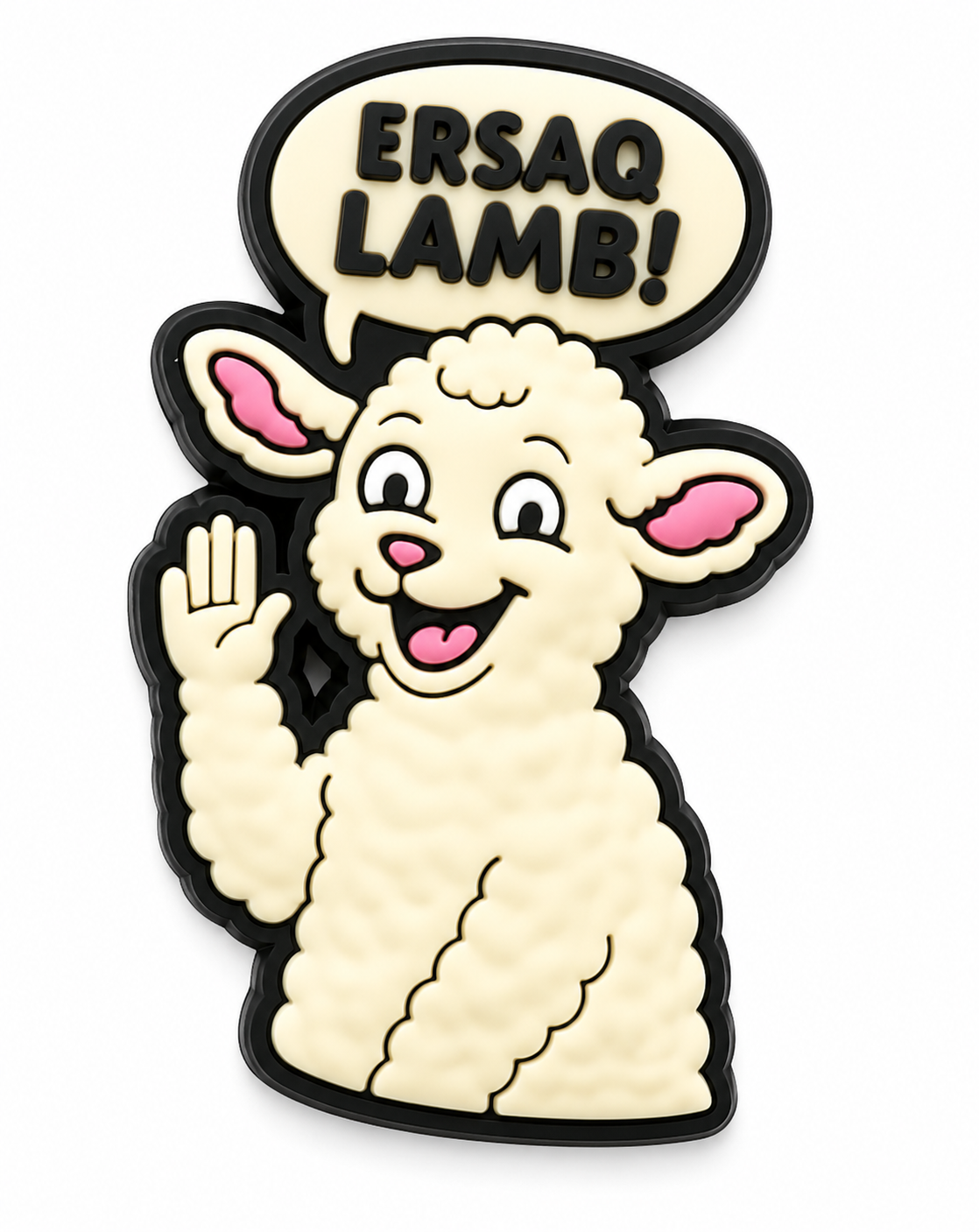Ersaq Lamb! Crocs Shoe Charm