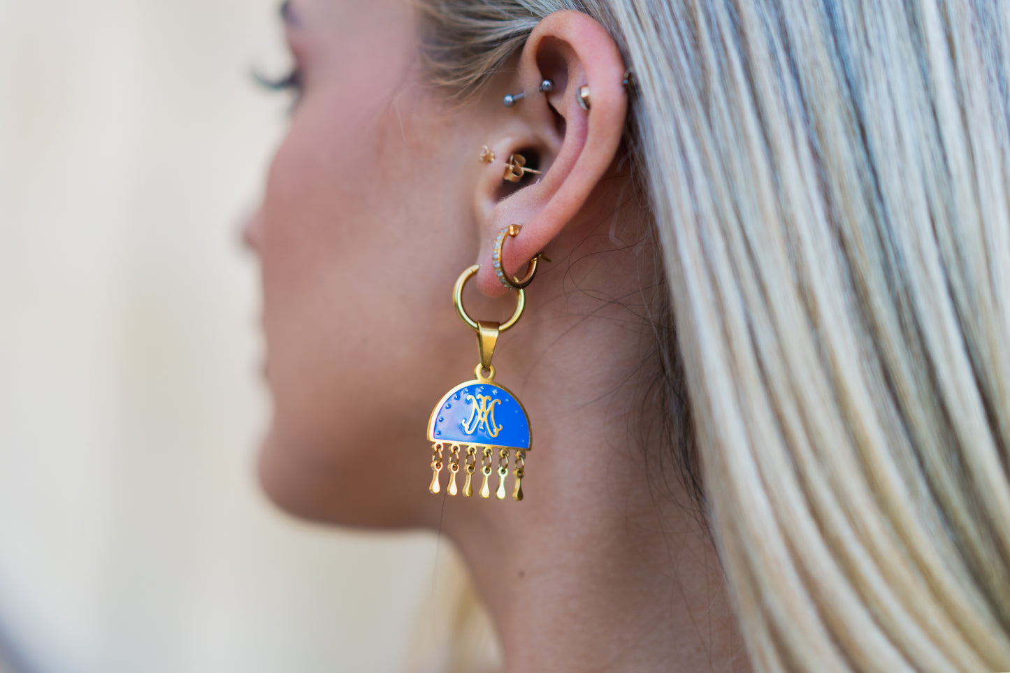 Cetta's Drop Pendant Earring
